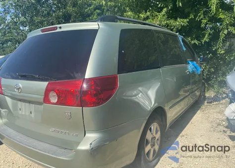 2006 Toyota Sienna Ce/Le из США, поврежденный, VIN 5TDZA23C36S509320